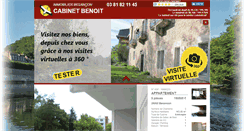 Desktop Screenshot of immobilier-benoit.com
